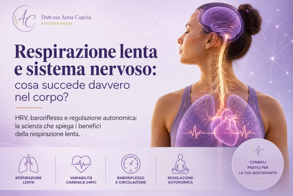 Respirazione lenta e sistema nervoso: relazione tra respiro, cuore e variabilità della frequenza cardiaca